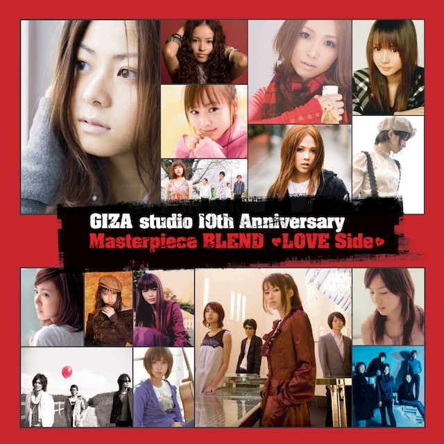 写真は「LOVE Side」ジャケット。時代を席巻した多数のヒット曲が収められている。