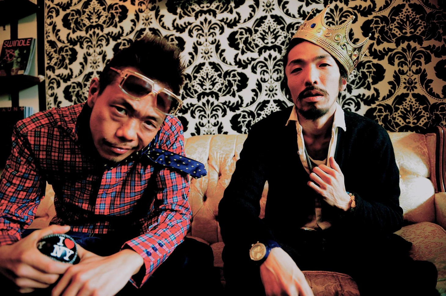MUROとTWIGY。2人あわせてMICROPHONE PAGERだ。