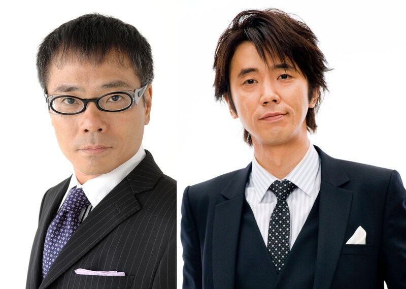 MCを務めるいとうせいこうとユースケ・サンタマリア。往年の番組と同じ、ゆるく楽しい進行に期待しよう。