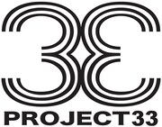 「PROJECT33」ロゴマーク。
