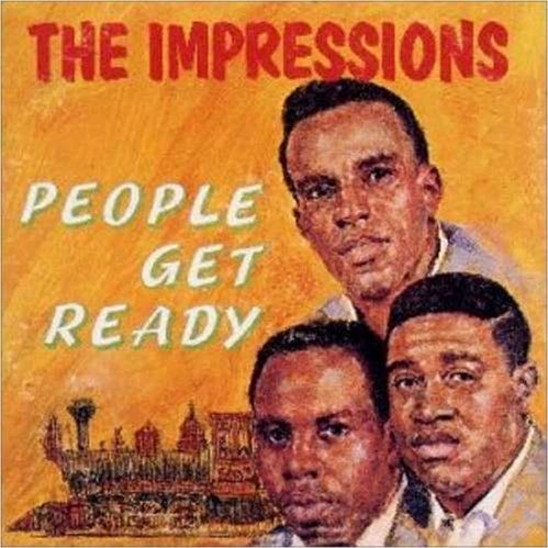 写真はカーティス・メイフィールド率いるインプレッションズの「People Get Ready」。黒人の権利を求めた公民権運動の流れを受けて大きな支持を集めた。