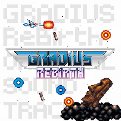 「1.9.8.5 宇宙ガ マルゴトヤッテクル」という衝撃的キャッチコピーで登場した「グラディウス」。発売から24年が経過した今でもその魅力は不滅だ（写真は「GRADIUS ReBirth オリジナルサウンドトラック」ジャケット）。