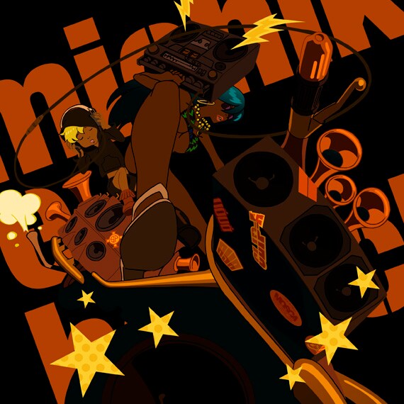 流行の“萌えアニメ”とは一線を画するハードボイルドな世界観が魅力の「ミチコとハッチン」。普段あまりアニメを観ない人にこそオススメの作品だ（写真は「ミチコとハッチン オリジナルサウンドトラック　CHAPTER-1」ジャケット）。