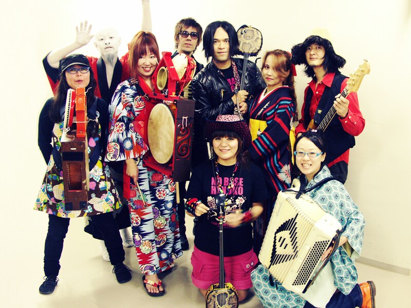 写真は「旧正月ツアー09」を控えたソウル・フラワー・モノノケ・サミット。