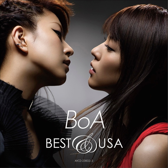 国内ベストとUSAデビュー盤がセットになった「BEST & USA」（2CD）ジャケット。