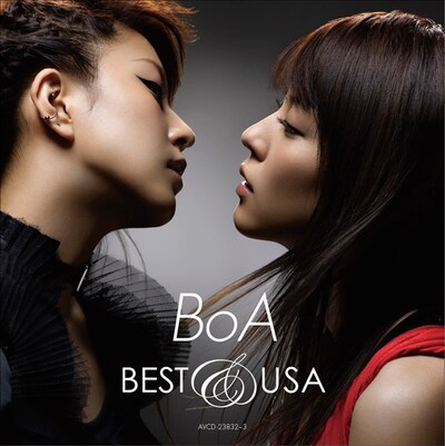 国内ベストとUSAデビュー盤がセットになった「BEST & USA」（2CD）ジャケット。