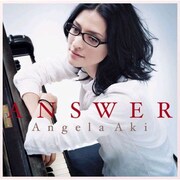 アンジェラ・アキのニューアルバム「ANSWER」の通常盤。