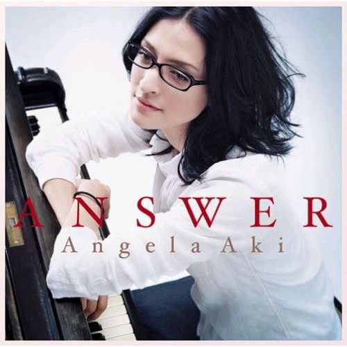 アンジェラ・アキのニューアルバム「ANSWER」の通常盤。