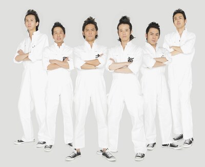 エアバンドは山根良顕（B/アンガールズ）、波田陽区（Dr）、岡田圭右（Vo/ますだおかだ）、庄司智春（Vo/品川庄司）、金剛地武志（yes, mama ok?）、田中卓志（Key/アンガールズ）の6人組。