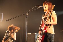 人気急上昇中のステレオポニー。なお、この模様は3月13日にMUSIC ON! TVにてオンエアされる。