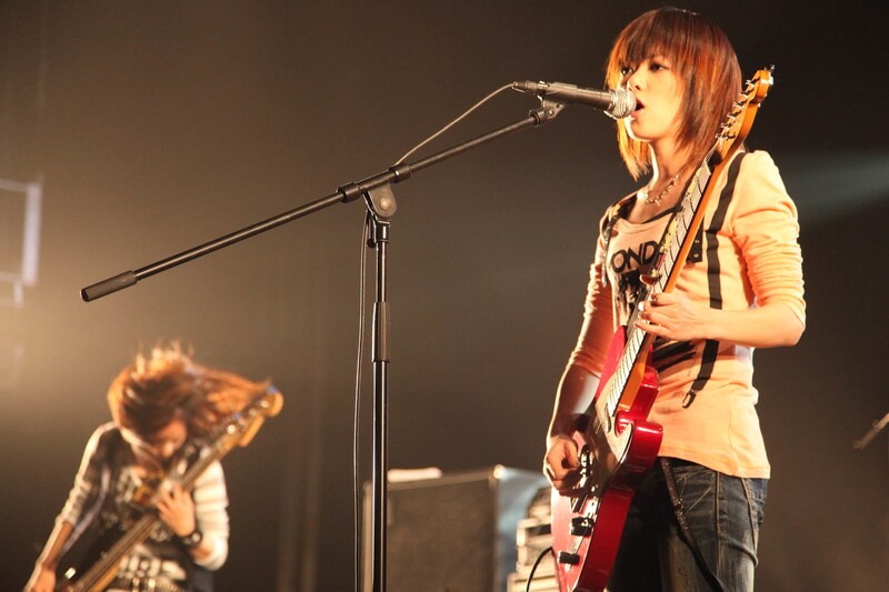 人気急上昇中のステレオポニー。なお、この模様は3月13日にMUSIC ON! TVにてオンエアされる。