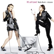 「It's all Love!」FC限定CDジャケット写真。