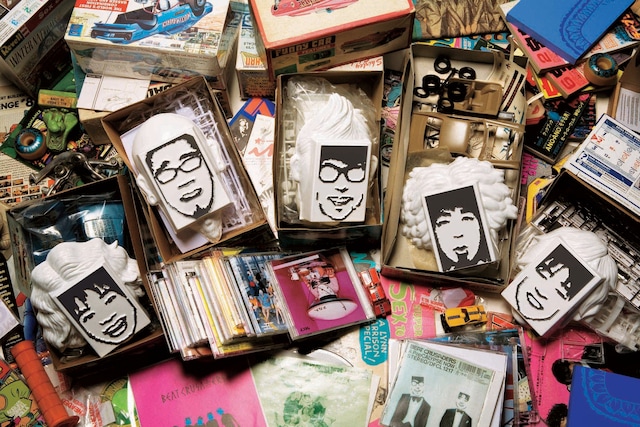 メロン主催のDJイベント「MELON LOUNGE」で親交を深めたメロンとビークルが奇跡の融合。コラボ楽曲ではメロンの4人もお面をかぶることになるのだろうか。