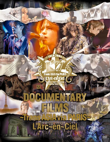 写真は「DOCUMENTARY FILMS ～Trans ASIA via PARIS～」のジャケット写真。
