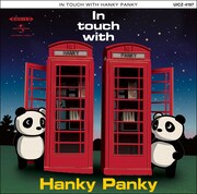 写真は「In touch with Hanky Panky」ジャケット。ちなみにひと足早く本作をチェックした小倉さんは、2曲目の「FOR THE STARS」が特にお気に入りとのこと。