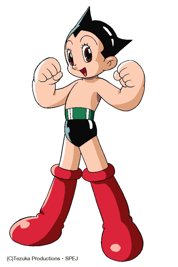 アニメ「「ravex in TEZUKA WORLD」ではアトム（写真）とラトムが夢の共演。