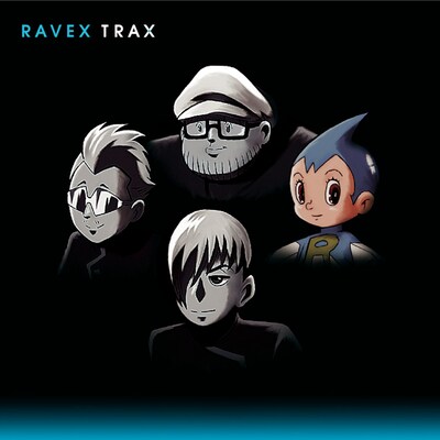 写真は「trax」CD+DVD盤ジャケット。DVDには手塚プロダクションとコラボレーションしたアニメ映像「ravex in TEZUKA WORLD ＜オリジナル・アニメーション＞」が収録される。