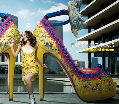 「Reasons for tears」が収録されるシングル「Seeds of dream」のDVD付き仕様ジャケット。