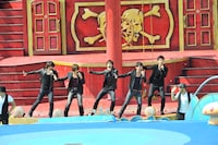 この日は2回の公演に計2万人のファンが集合。イベント終盤、ジェジュンは「本当は1日中ここでライブをしたいくらい。終わったら僕らもユニバーサル・スタジオ・ジャパンで遊んで帰りたい（笑）」と語った。