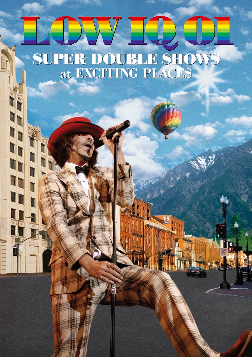 DVD「LOW IQ 01 SUPER DOUBLE SHOWS at EXCITING PLACES」ジャケット