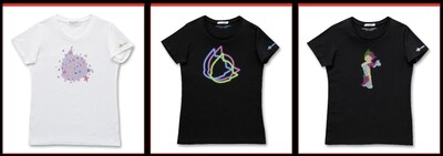 コラボTシャツのデザインは10種類。すべて購入すればリミックス着うたもコンプリートすることができる。