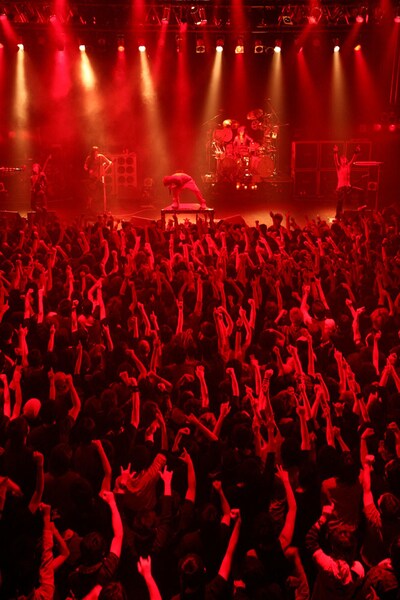 4月29日にはライブDVD「TOUR08 THE ROSE TRIMS AGAIN」もリリース。また、全国ツアー「TOUR09 FEAST OF V SENSES」も5月2～4日の新木場STUDIO COASTまで続く。