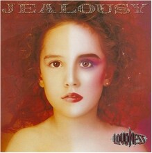 第1期LOUDNESS最後の作品となったミニアルバム「JEALOUSY」。本作リリース後にボーカルの二井原実がバンドを脱退した。