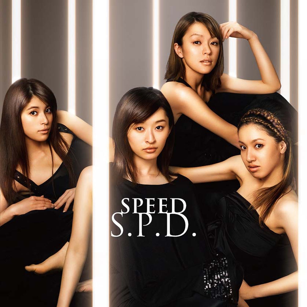 SPEEDのニューシングル「S.P.D.」CD仕様ジャケット。