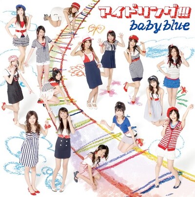 3期生の3人にとっては、これが初めてのリリースイベント（写真はシングル「baby blue」初回限定盤ジャケット）。