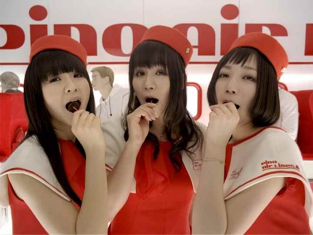 実際に「ピノ」を食べるシーンが何度もあったが、「ピノ」が大好きな3人は「全然余裕！」と楽しく味わっていた。