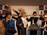 吉川、スチャ、ムッシュが「BOSS」CMでオーケストラ結成