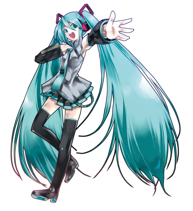 あらかじめ「初音ミク」によるボーカル音源が配布されていることもあって、ボーカロイドが使えない人でも「初音ミク」に「恋のセオリー」を歌わせてみることが可能となる。(C)Crypton Future Media, Inc.