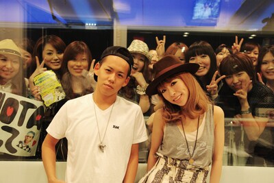 ミリヤのmixi公認アカウント登録者は41万人を突破。寄せられたメッセージは約5000通に及んだ。