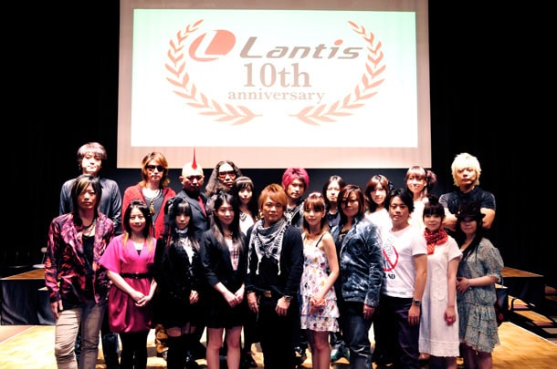 写真は5月22日に行われた「ランティス祭り」開催発表記者会見の様子。そうそうたる顔ぶれが一堂に会した。