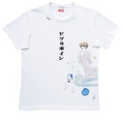 小島功がジャケットを手がけたシングル「ヒゲとボイン」（1991年）のTシャツ。