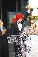 最優秀レゲエビデオ賞を受賞したHAN-KUN（写真提供MTV JAPAN）。