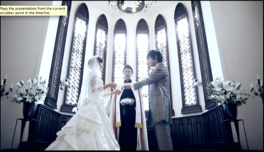 「純也と真菜実」ビデオクリップのワンシーン