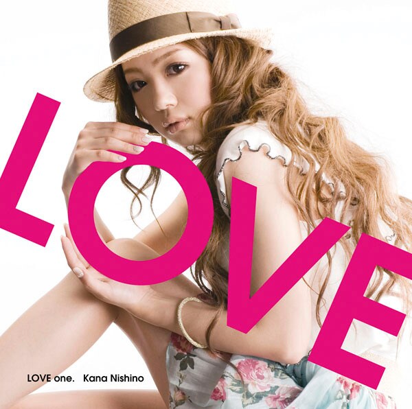 1stアルバム「LOVE one.」通常盤ジャケット - 西野カナのレコ発ライブ