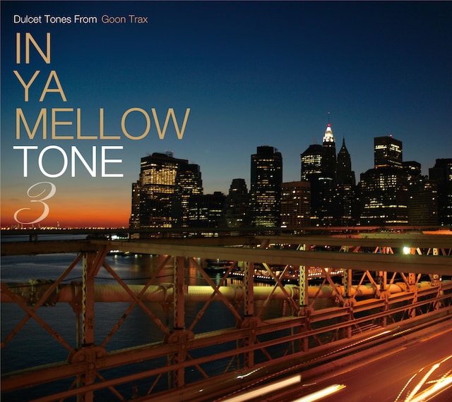 過去の2作と同様に夜景の写真が美しい「IN YA MELLOW TONE 3」ジャケットデザイン。
