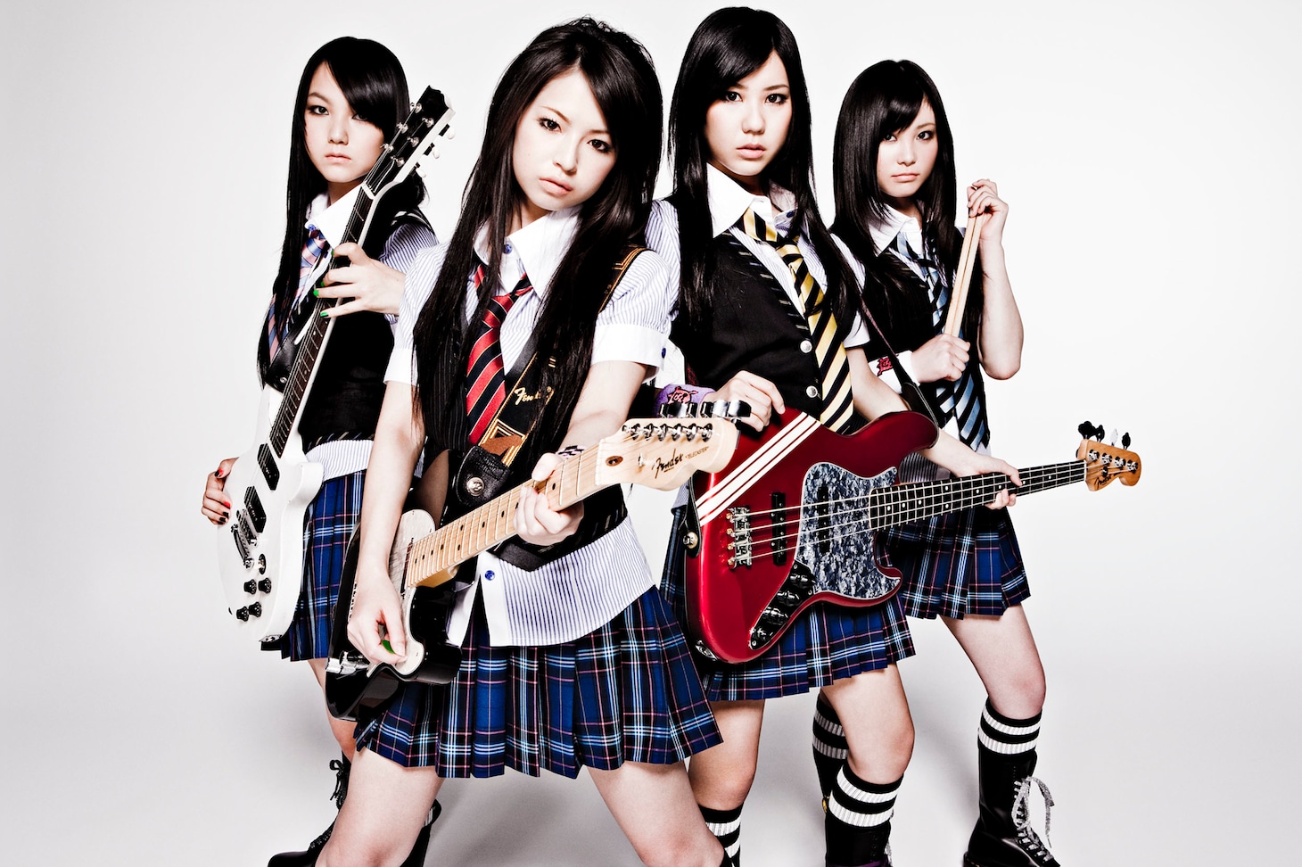 “リアルけいおん！”の呼び声も高いSCANDAL。4人の熱演に注目だ。