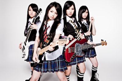 現役女子高生が在籍するガールズバンド、SCANDAL。