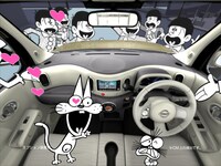 おなじみの赤塚キャラクターが大集合。CM本編にはイヤミ、トト子、チビ太、ウナギイヌ、松野家6兄弟（おそ松、チョロ松、十四松、カラ松、一松、トド松）、ニャロメ、ケムンパス、本官、ココロのボス、×五郎が登場している。