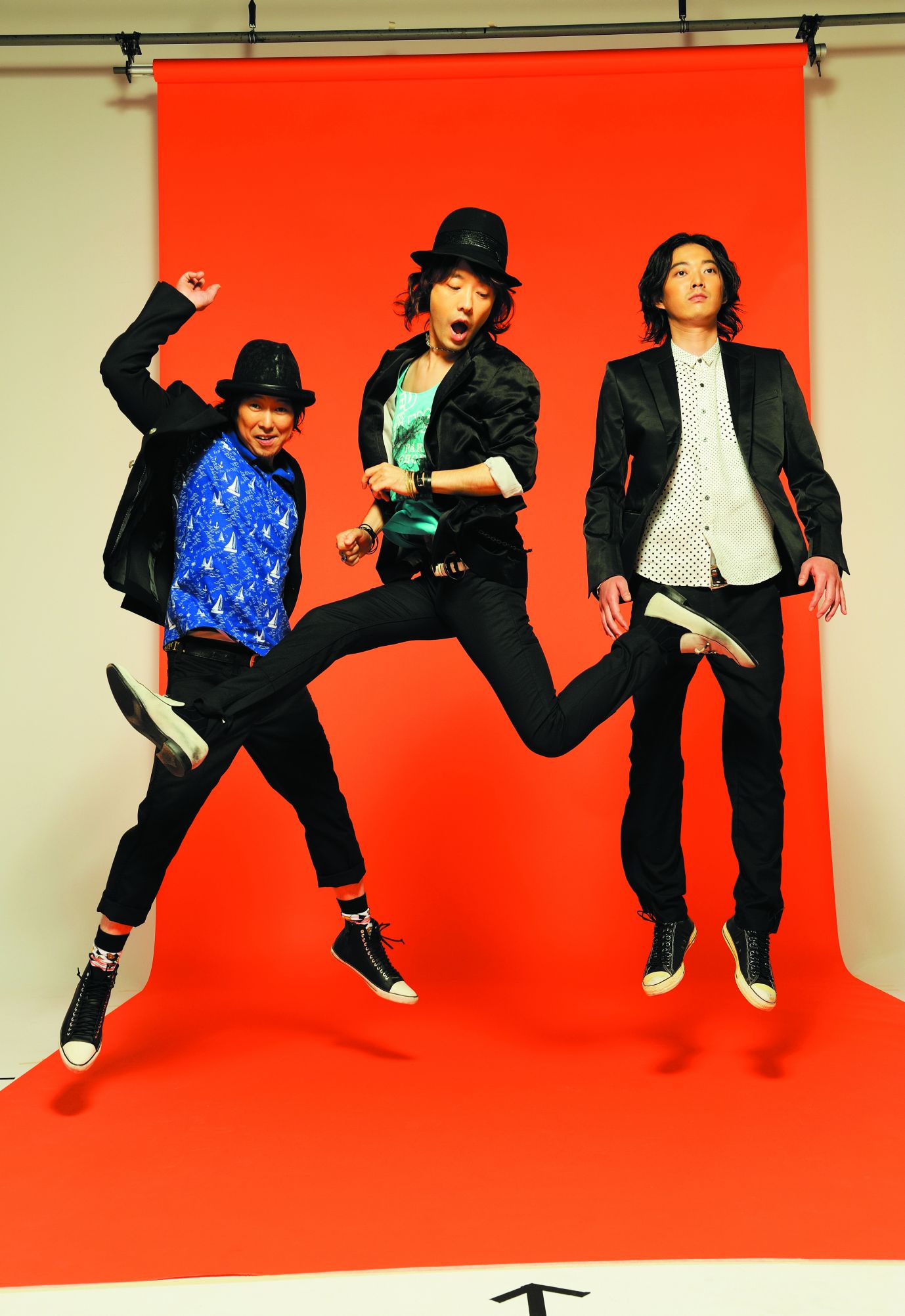 東京公演に出演するTRICERATOPS。