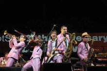 ユーロツアー前のバンドの気合を十分に表した東京スカパラダイスオーケストラ。