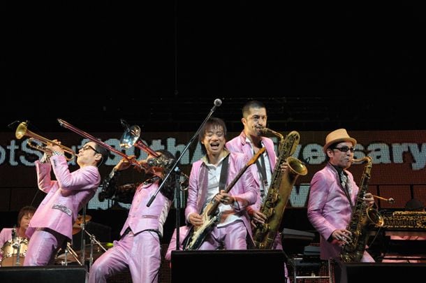 ユーロツアー前のバンドの気合を十分に表した東京スカパラダイスオーケストラ。