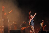 大トリを務めたFLYING KIDS。リリースが決まったアルバムの内容にも期待したいところ。