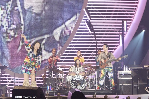 7月4日・5日には沖縄コンベンションセンターでライブを行ったドリカム。ツアーはいよいよ7月21日・22日、神戸ワールド記念ホールでファイナルを迎える（photo：川田洋司）。