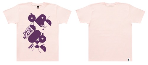 会場限定カラーのピンクTシャツ。