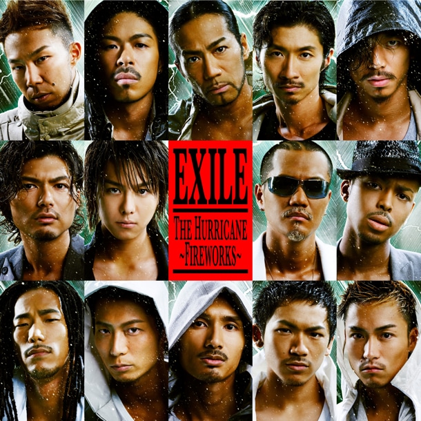 シングル「THE HURRICANE ～FIREWORKS～」CDジャケット