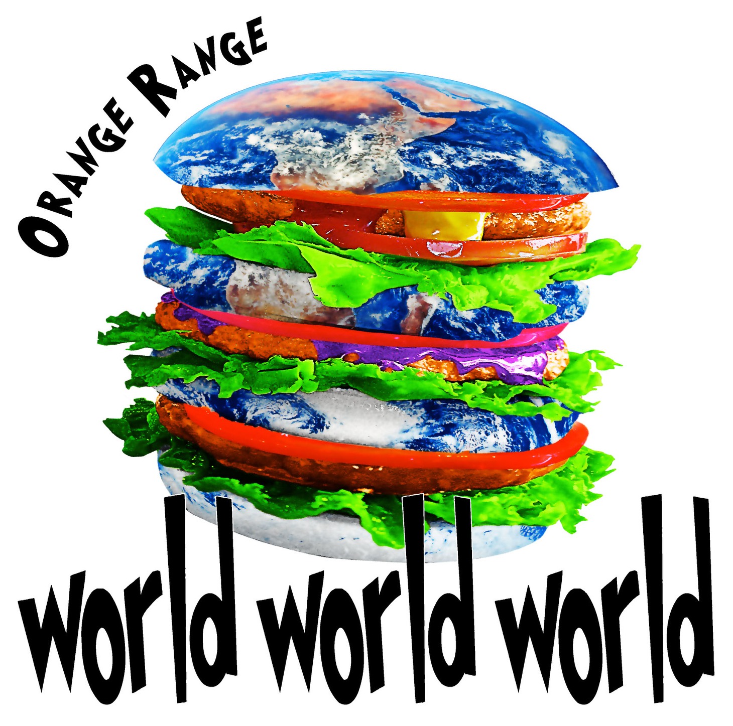 「world world world」初回限定盤ジャケット写真。